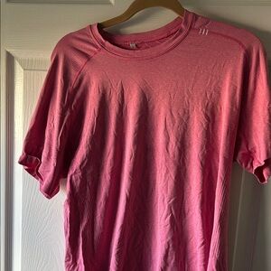 lululemon athletica Vibrant Pink Short Sleeve Tee